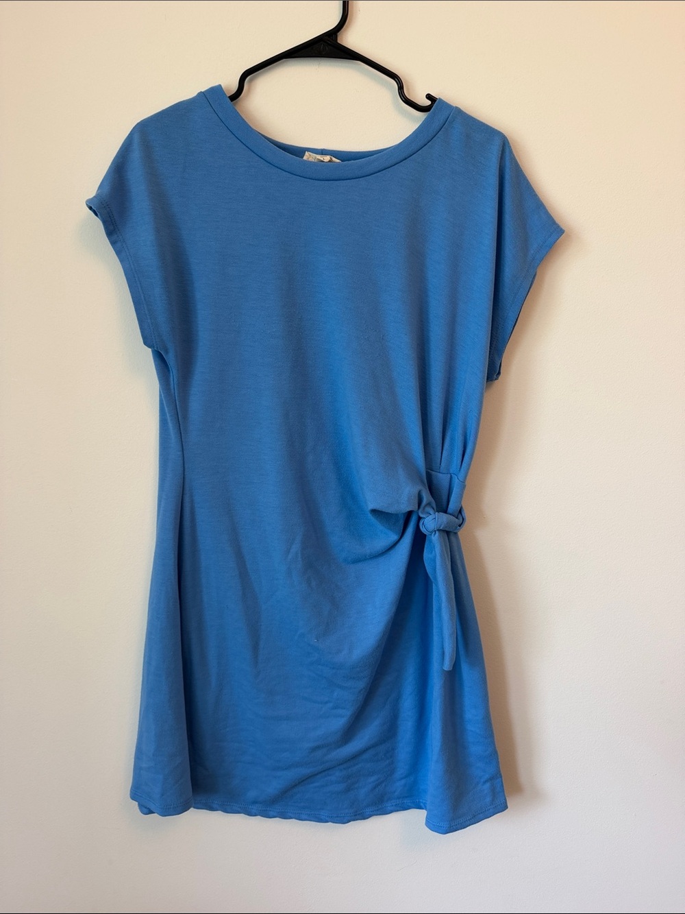 Versona Light Blue Sleeveless Babydoll Tank Top